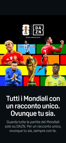 DAZN: Diretta Calcio e Sport App Store preview screenshot 1