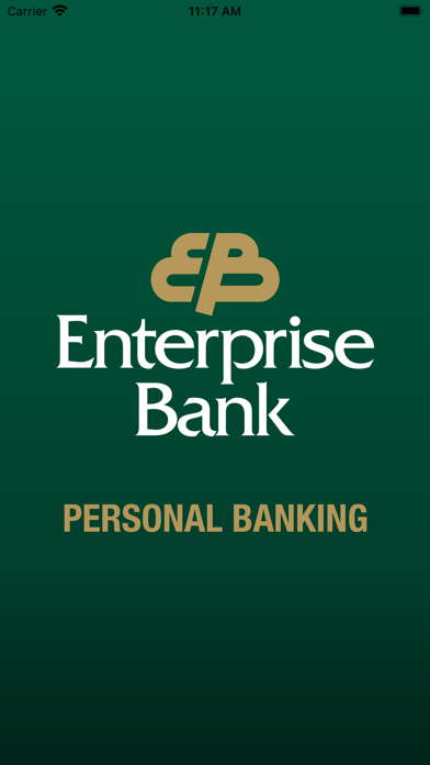 Enterprise Bank Personal Screenshot