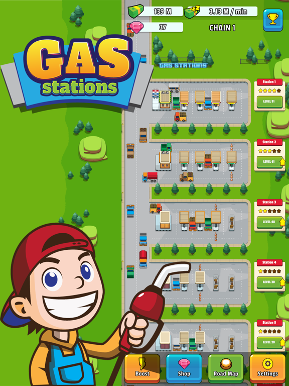 Gas Stations - Idle Tycoon