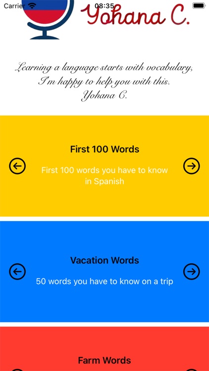 Learn Spanish with Yohana