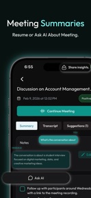 Modus: AI Meeting Assistant screenshot