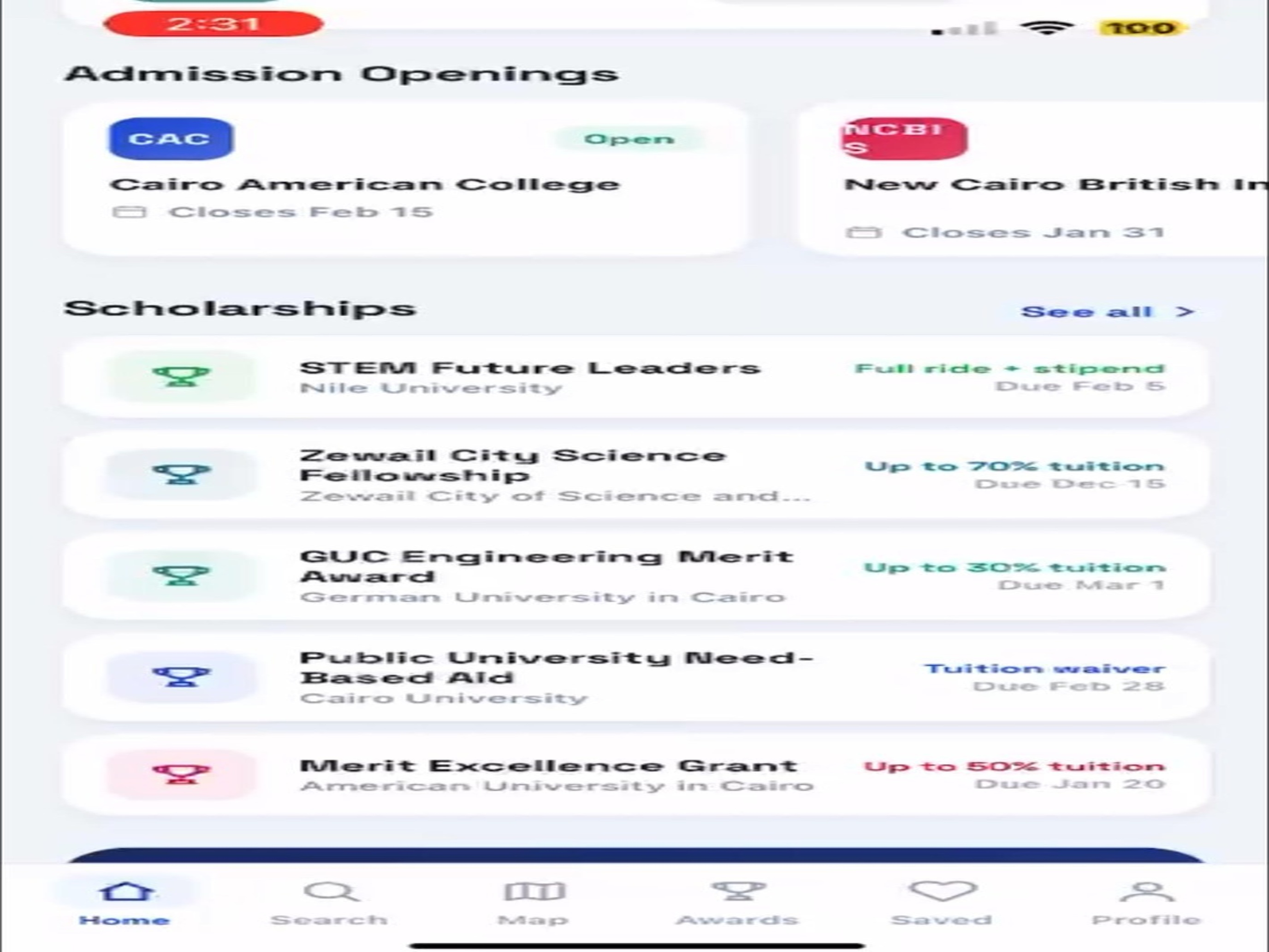 EduGuide app screenshot 9