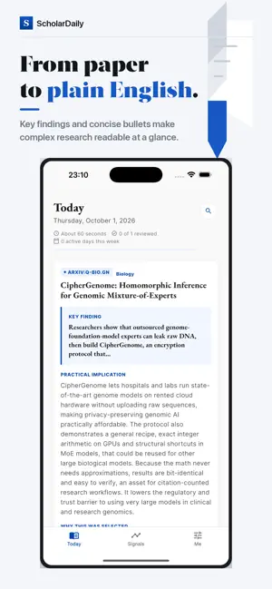 ScholarDaily: Research Briefs screenshot 2