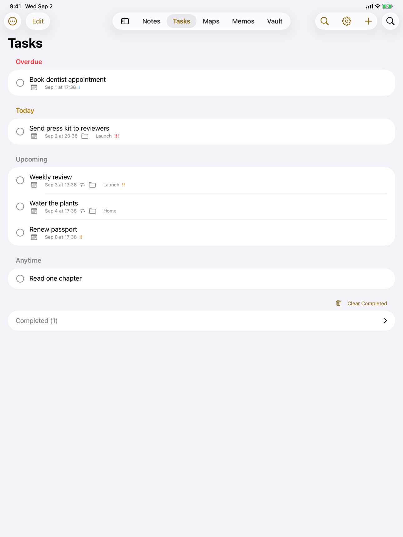 Screenshot 9 of MindWard: Personal Workspace