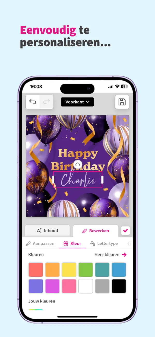 Screenshot #3 pour Kaartje2go - Kaart sturen