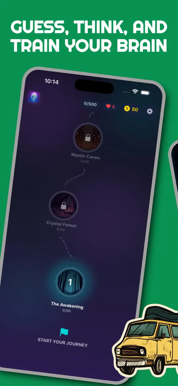 The Riddle Master: Brain Teasers & Riddles App for iPhone App Store screenshot 1
