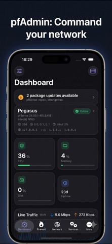 pfAdmin Screenshot 1 of 7