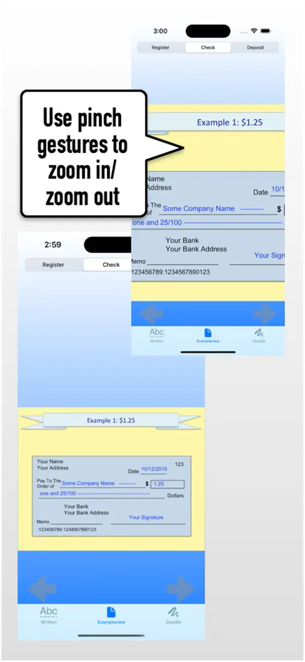 #4. write checks (iOS) โดย: Sigma Sky, LLC