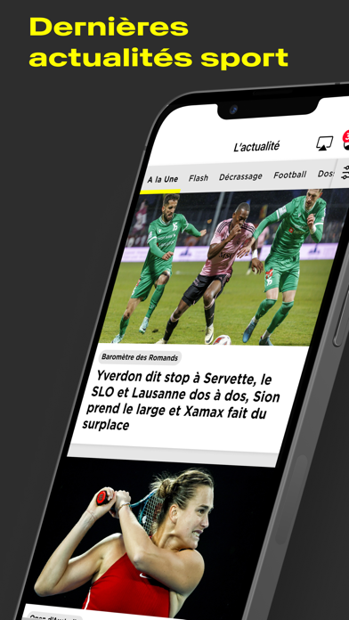 RTS Sport: Live et Actualité Screenshot 1 - AppWisp.com