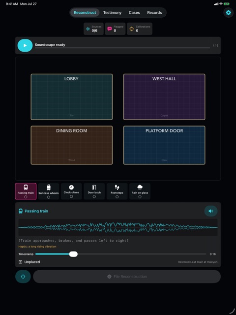 Aural Alibi screenshot 4