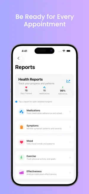 My CareCycle: Parkinson’s iPhone screenshot 5