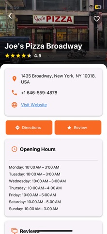 The TasteTrail screenshot