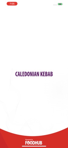 Caledonian Kebab and Burgers app screenshot
