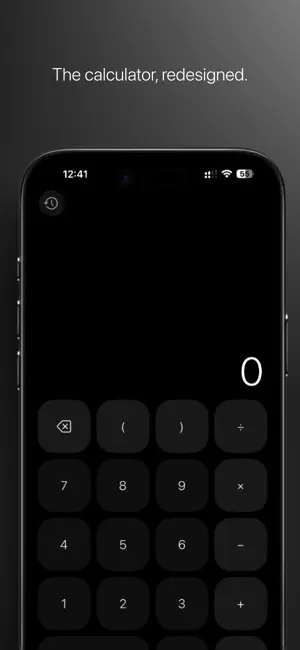 Calc - Minimalist screenshot 1