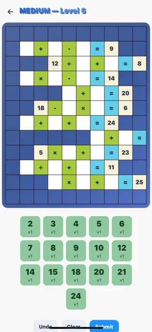 Cross Math Puzzle By Ardno screenshot 3