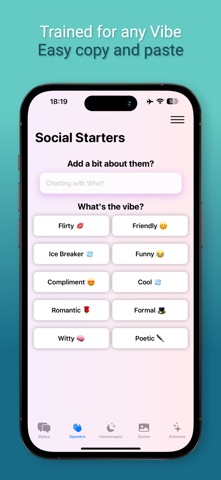 Mates: Rizz Opener Wingman Pro screenshot
