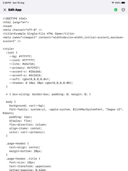 HTML Launch screenshot 7