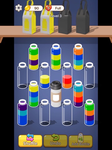 Color Sort: Magic Water iPad screenshot