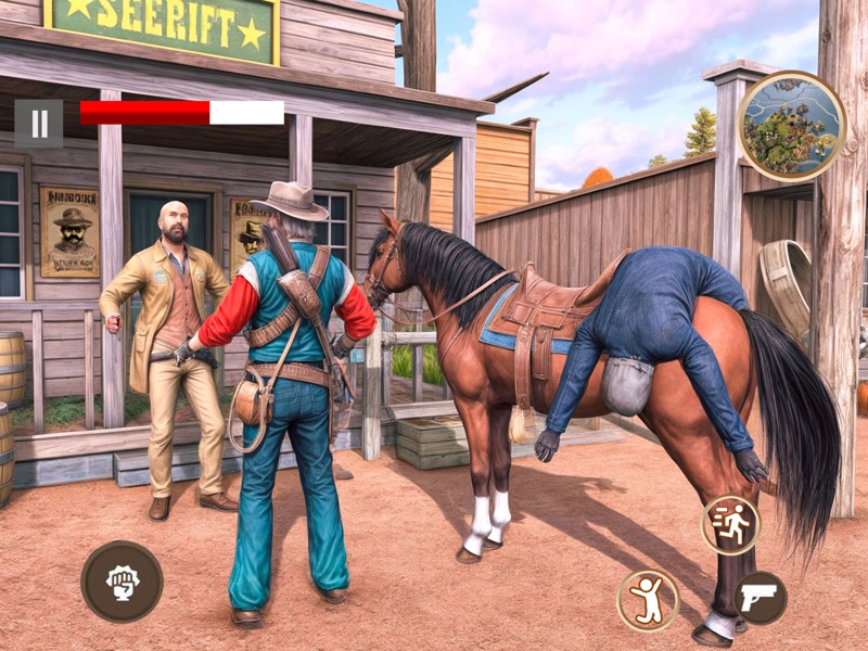 West Survival of Cowboy Horse screenshot 7