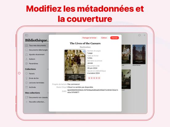 Screenshot #5 pour Bibliothèque PDF