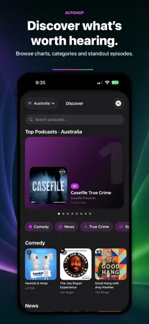 Autohop: Podcast Player screenshot 3