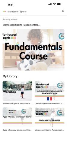 Montessori Sports screenshot