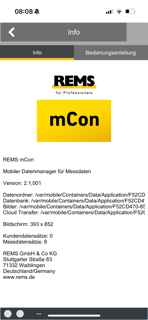 REMS mCon screenshot 4