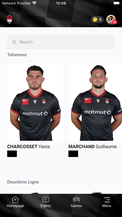 LOU Rugby - Appli officielle Screenshot