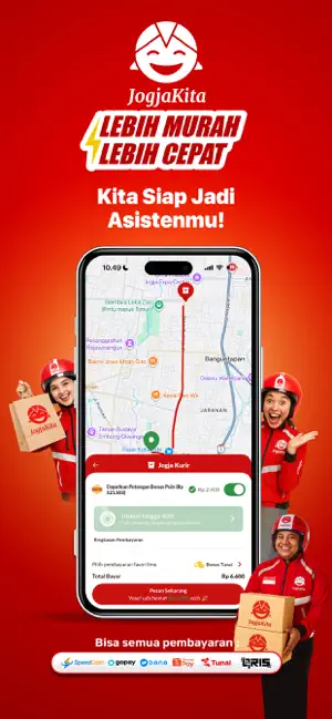 JogjaKita - Ojolnya Jogja iPhone screenshot 1