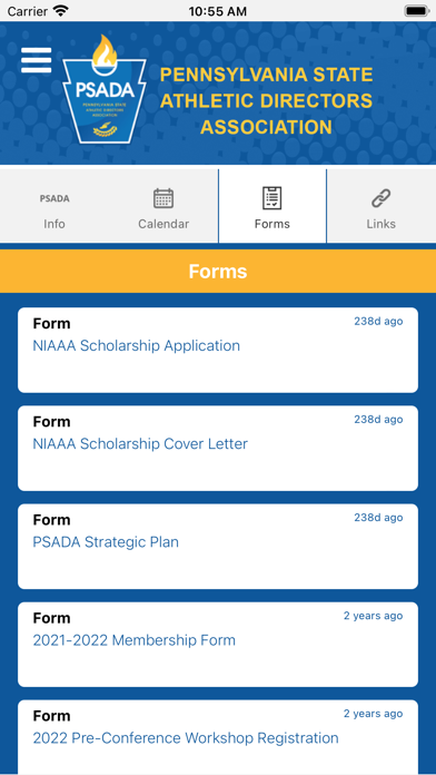 PSADA News Screenshot