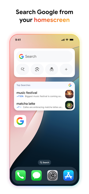 Google - More ways to search Screenshot
