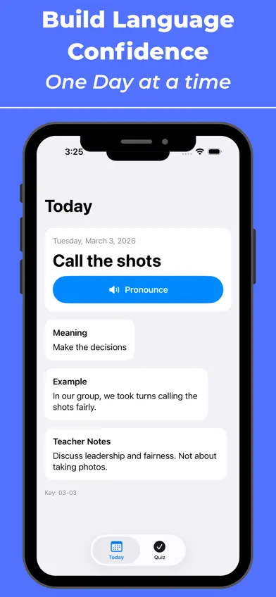 LearnDailyIdioms35 screenshot 1