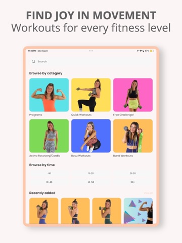 Reps nMotion iPad screenshot