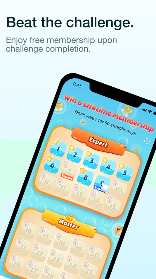 #3. Let's Hydrate-Water Reminder (iOS) 由: Shanghai Fubian Technology Co., Ltd.