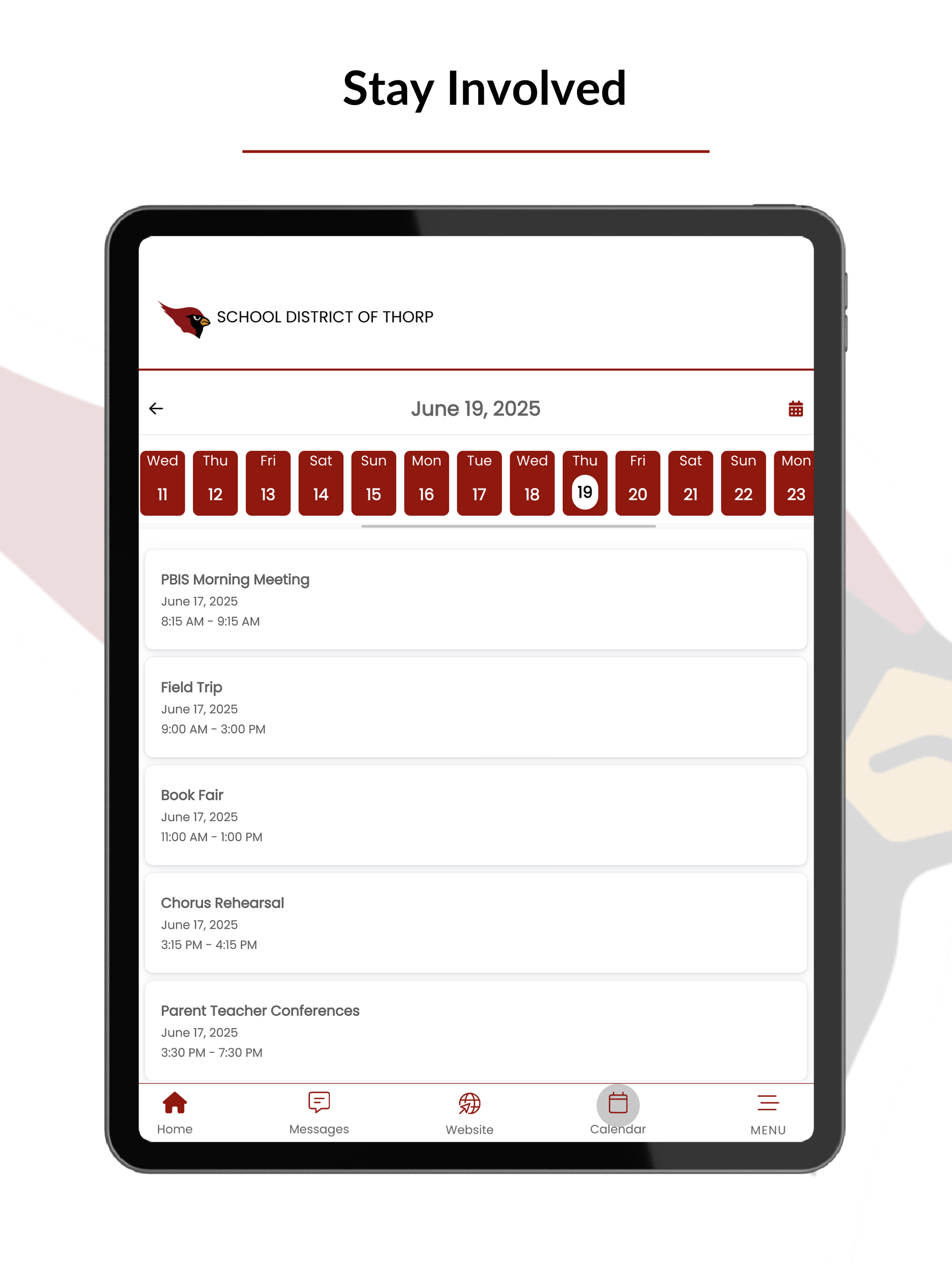 School District of Thorp screenshot 6