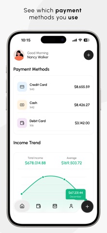 Moniely: Spending & Budget Screenshot 6 of 8