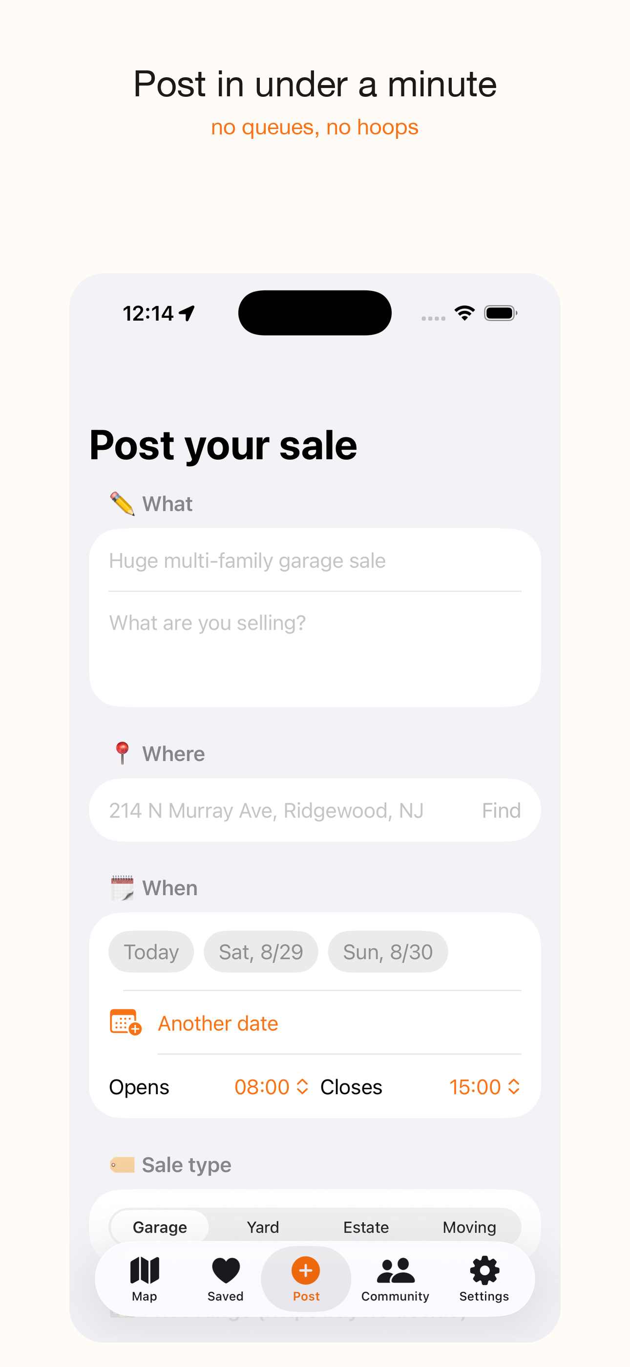 LocalSale: Garage Sale Map screenshot 4