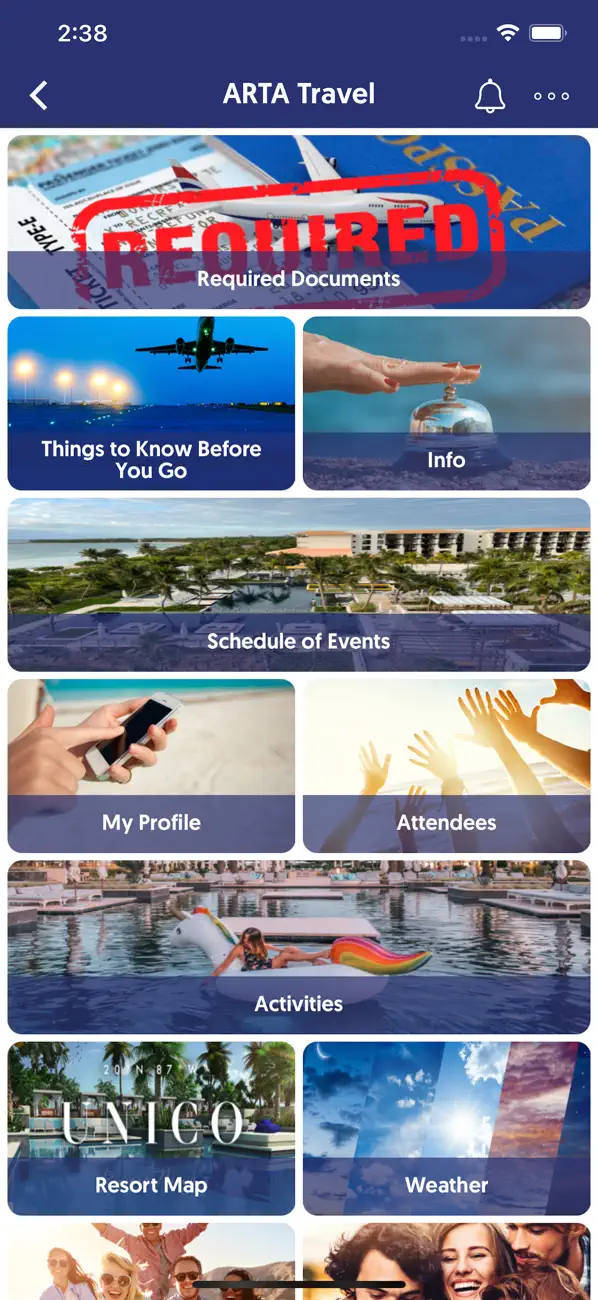 Screenshot #1 pour ARTA Travel Group