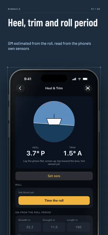 Binnacle: Nautical Calculator screenshot 7 of 9