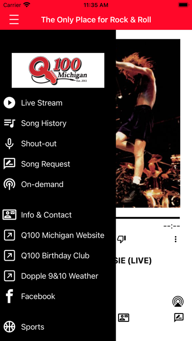 Screenshot #2 pour Q100 Michigan