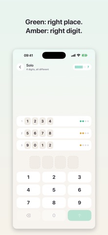 Number Guess: PvP Logic Puzzle iPhone screenshot