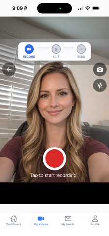 MyVideoEmail screenshot