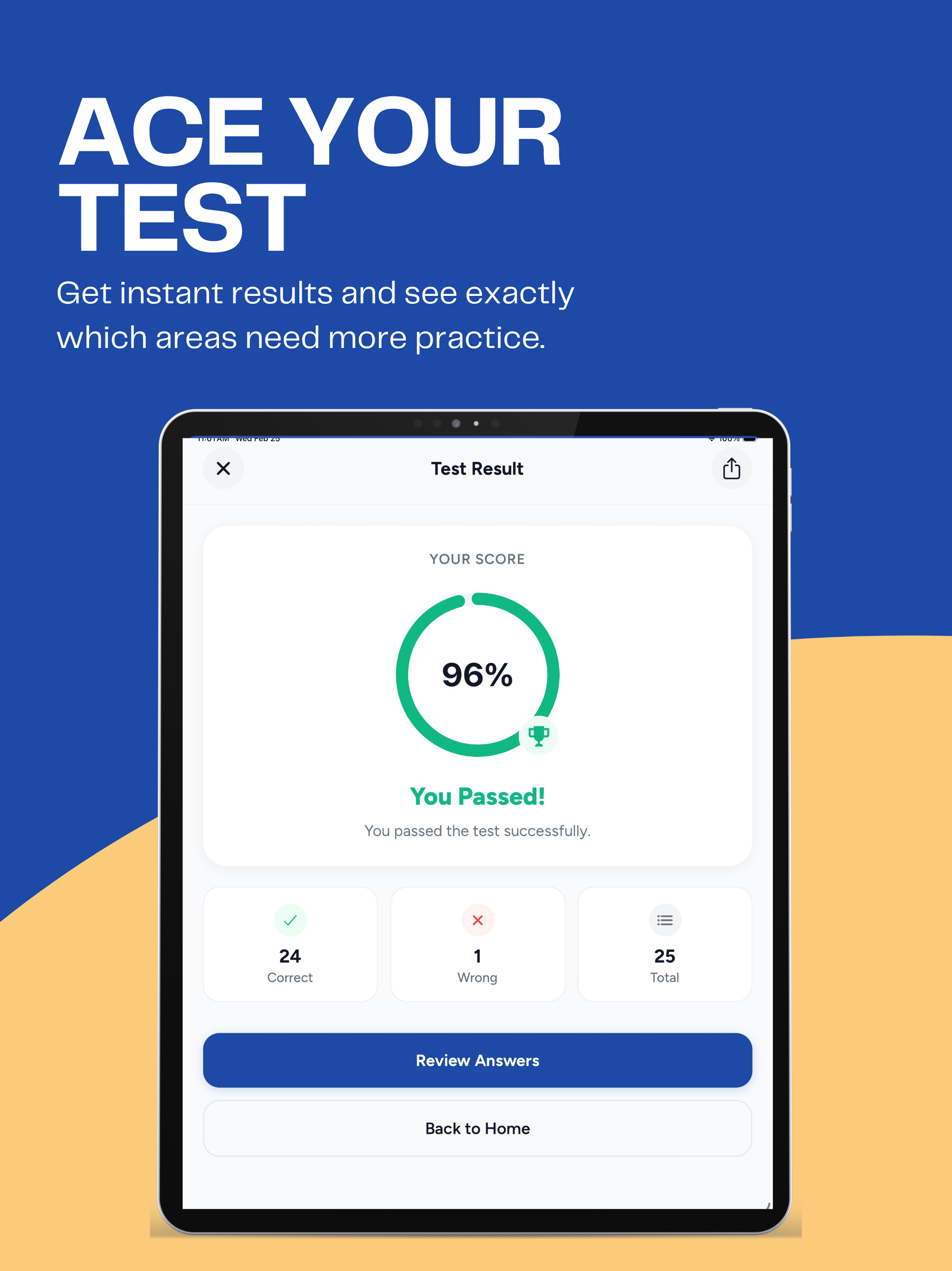 Michigan Permit Test Practice screenshot 11