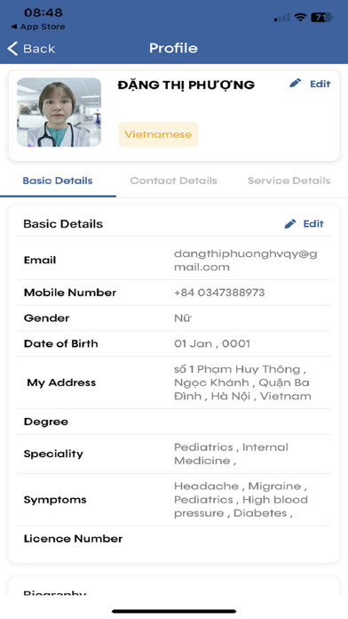 Click+Cure - Doctors Screenshot