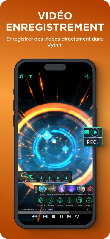 Vythm JR - Visualiseur Musique screenshot 3 of 5