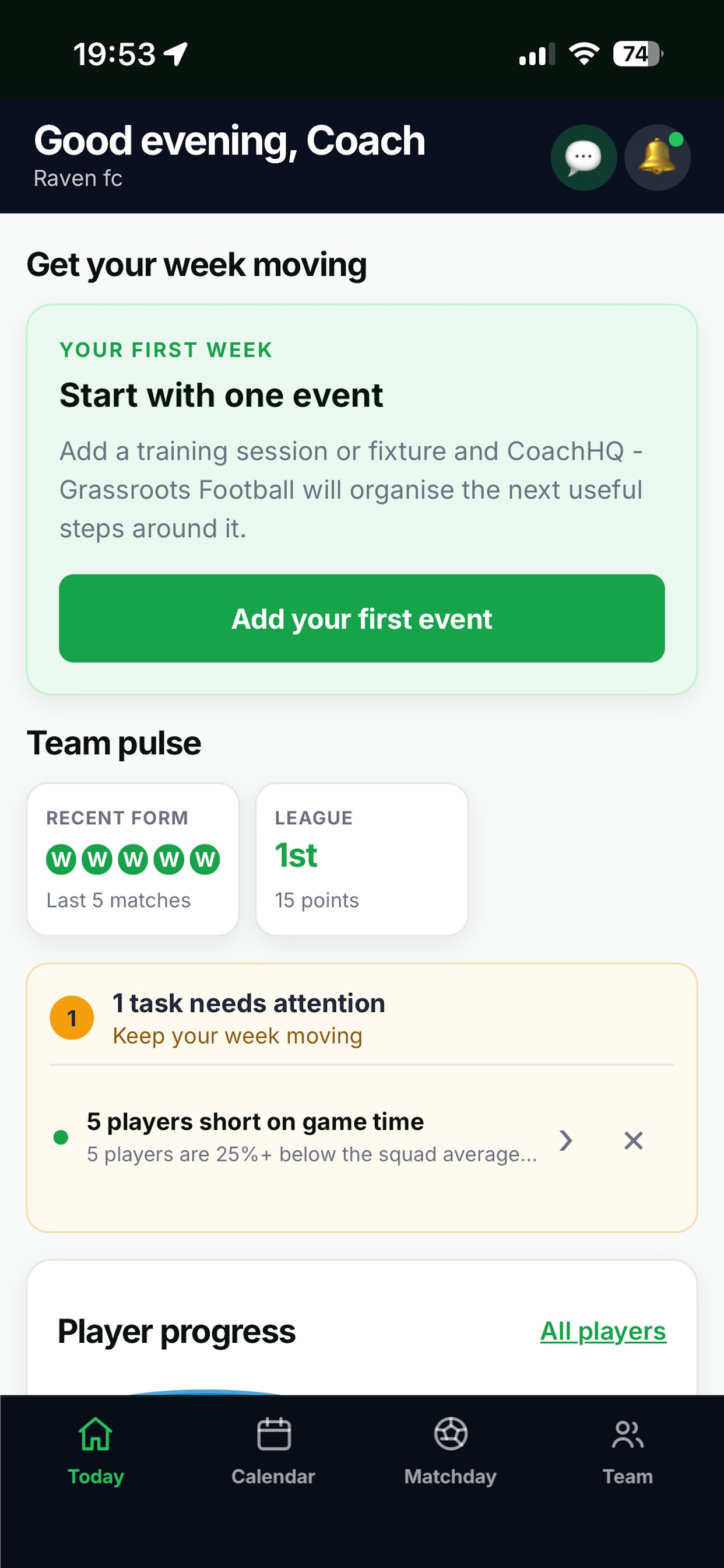 Screenshot 7 of Coach hq - Grassroots Football