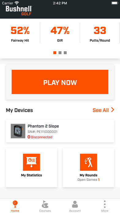 Bushnell Golf Mobile Screenshot