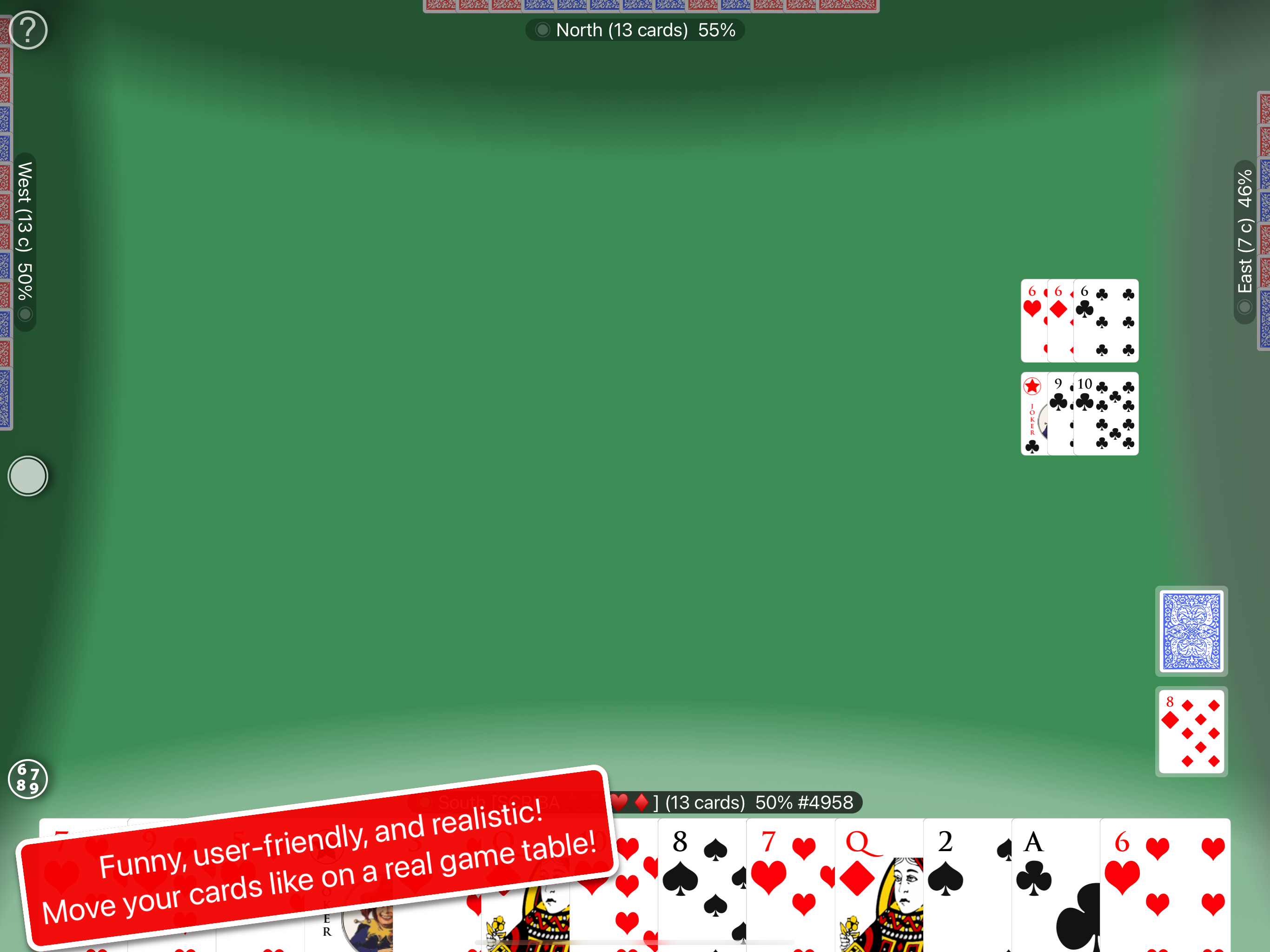 Scala 40 Online or Alone