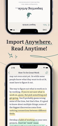 Quail Reader screenshot