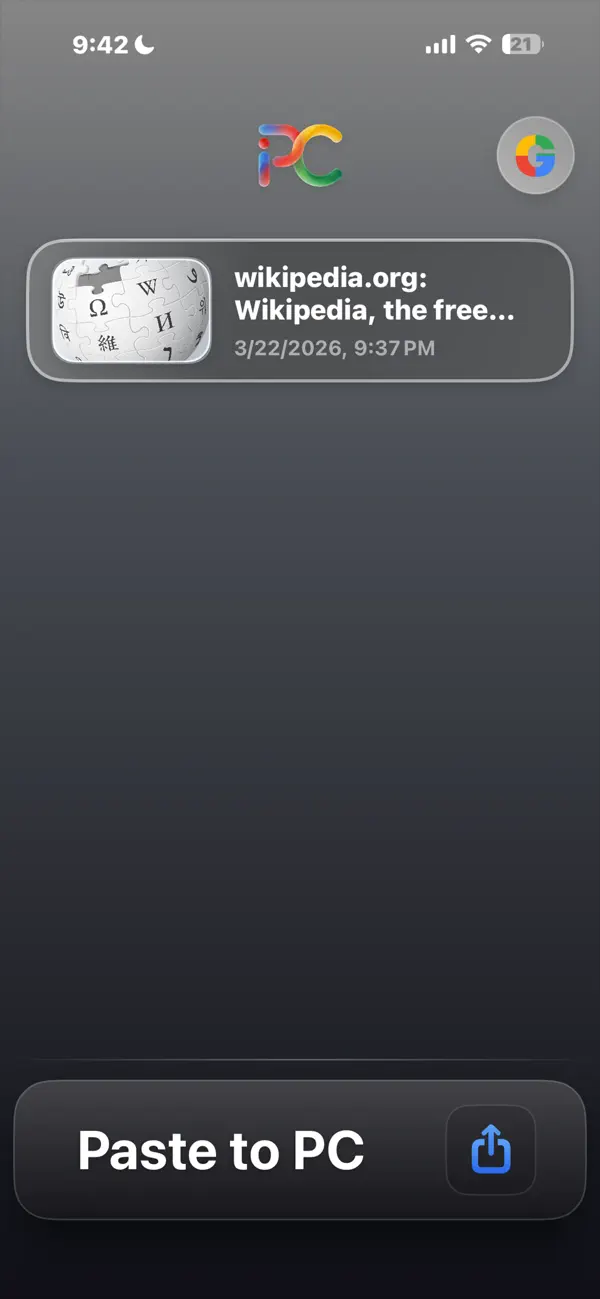 Screenshot #1 pour iPC Me